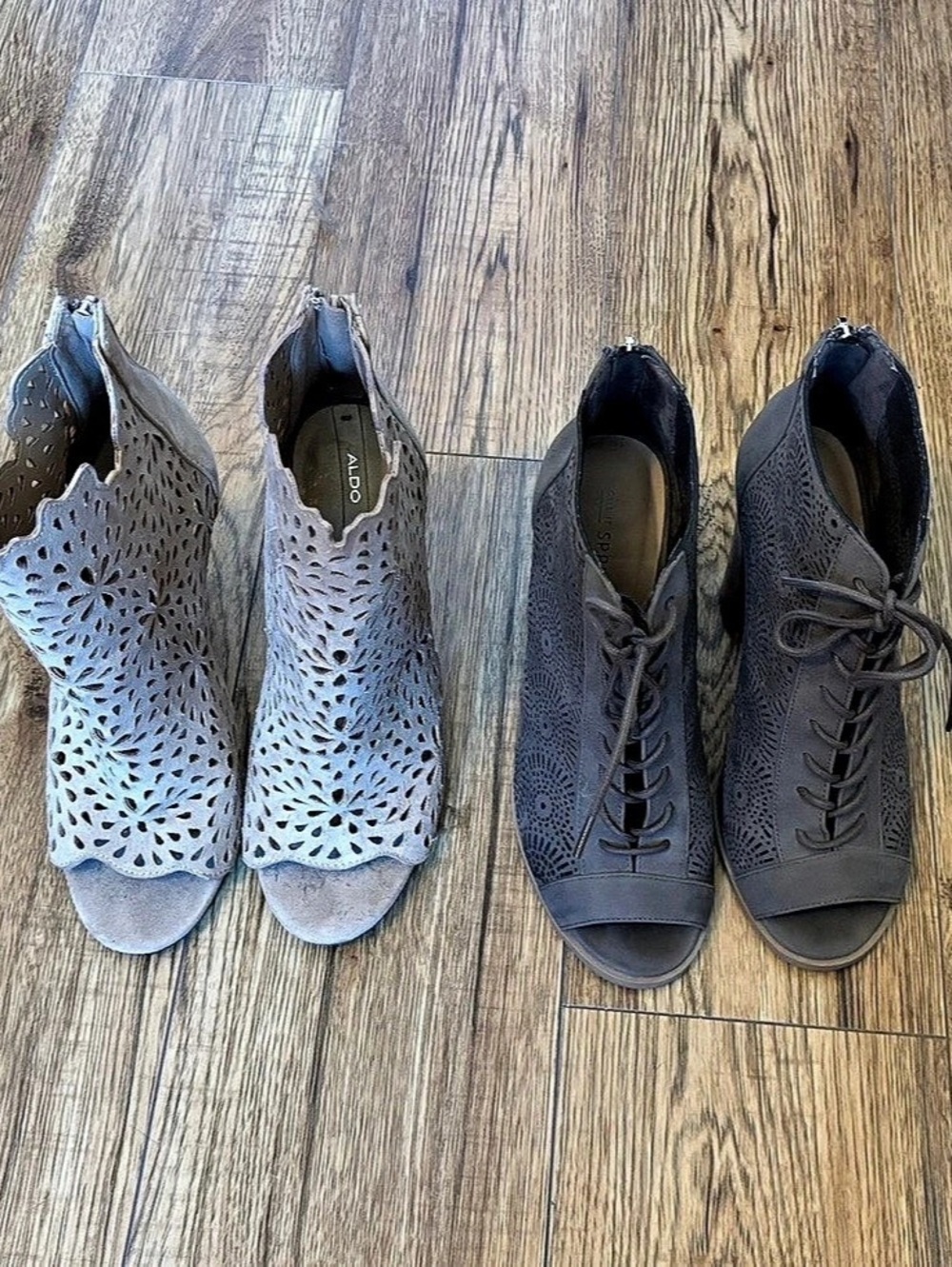 ALDO Cutout Ankle Booties and other